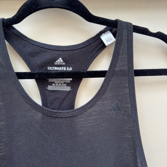 Adidas Black Sleeveless Tank Top - Picture 2 of 4